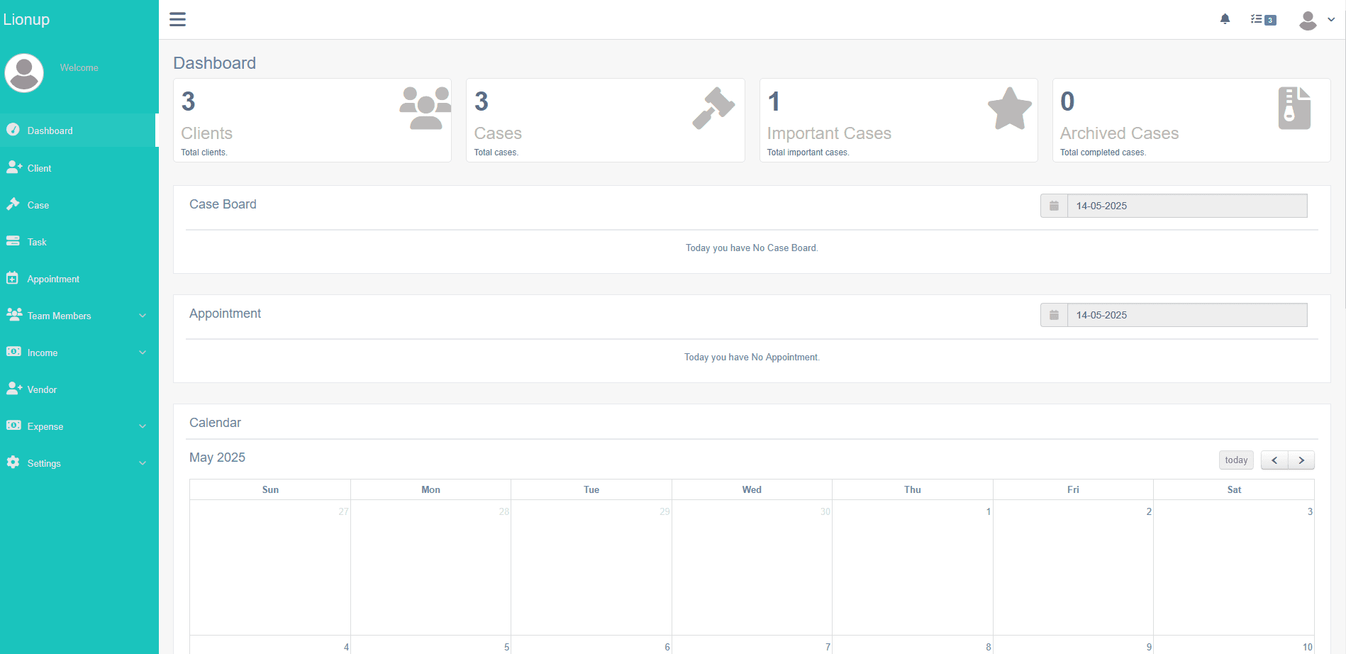 App Dashboard
